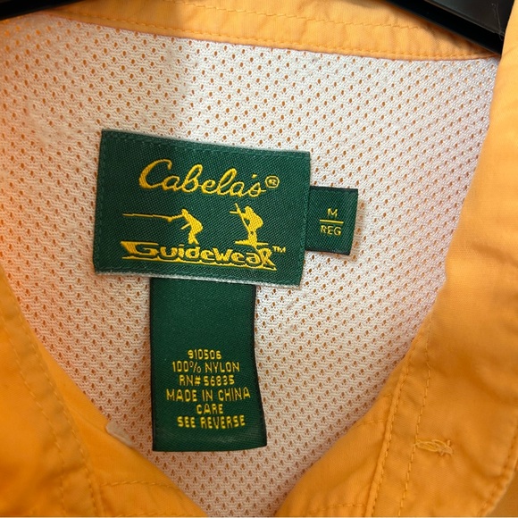 Cabela’s Guidewear Women’s Fishing Camp Shirt Vented With UV Protection Size M - Picture 9 of 12